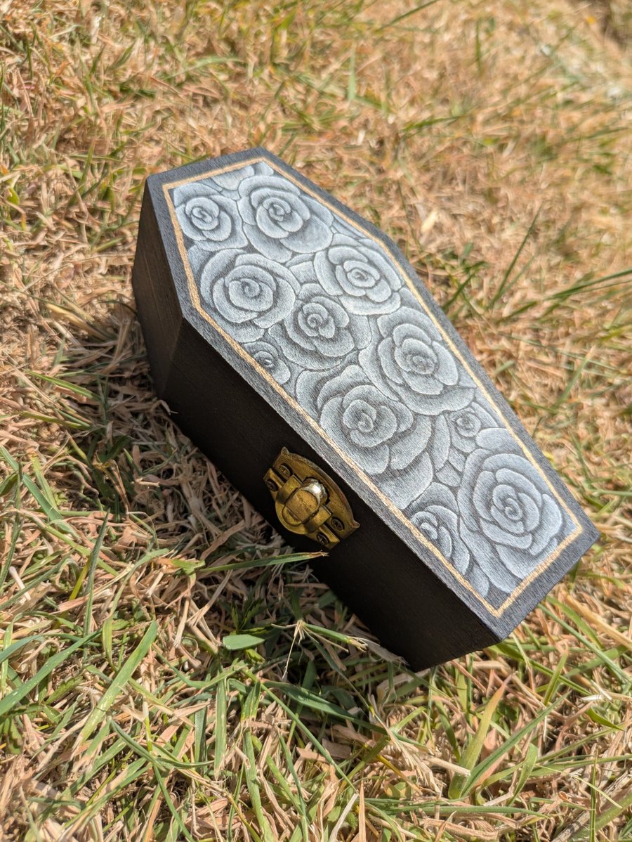 Small Rose Coffin