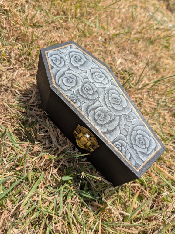 Small Rose Coffin