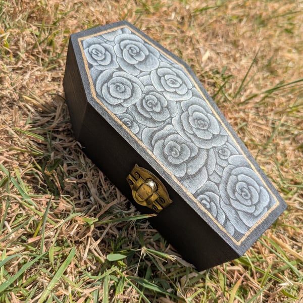 Small Rose Coffin