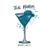 Teal Martini
