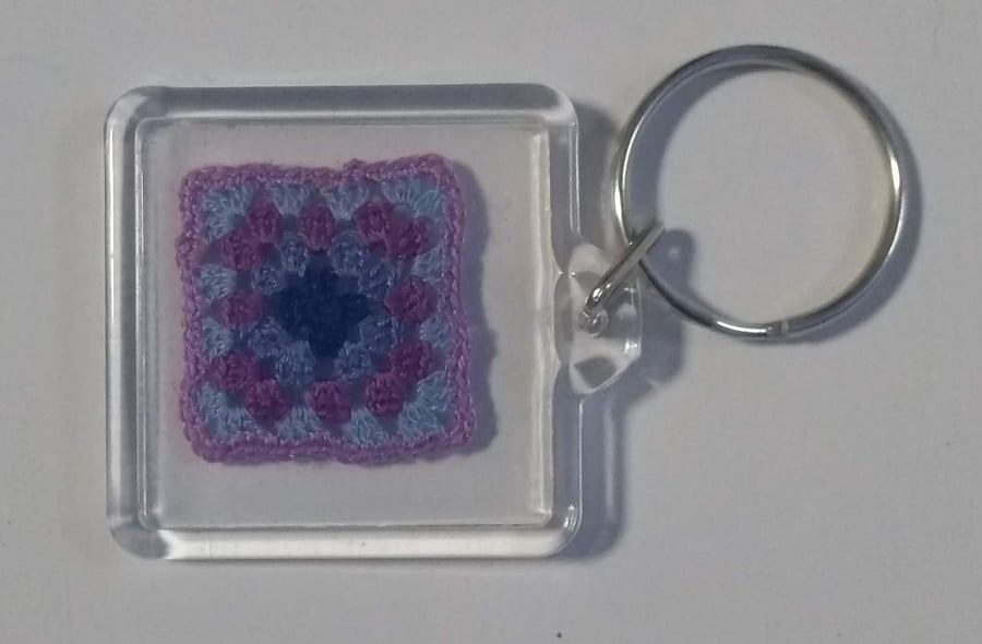 Crochet keyring, micro crochet, miniature crochet