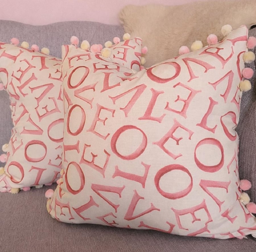 Emma Bridgewater Love Cushion