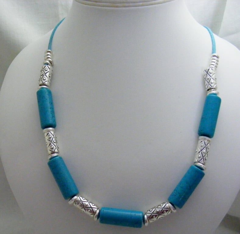 Turquoise Gemstone Necklace