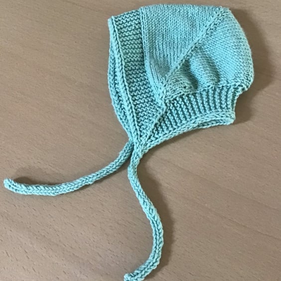 Baby Bonnet jade green 