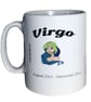 Virgo Star Sign Mug. Zodiac Mugs for Virgo's - Image 2