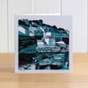 "Coverack" greetings card, blank inside