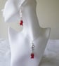 Sterling Silver and Swarovski Crystal Fish & Bubbles Necklace - Image 6
