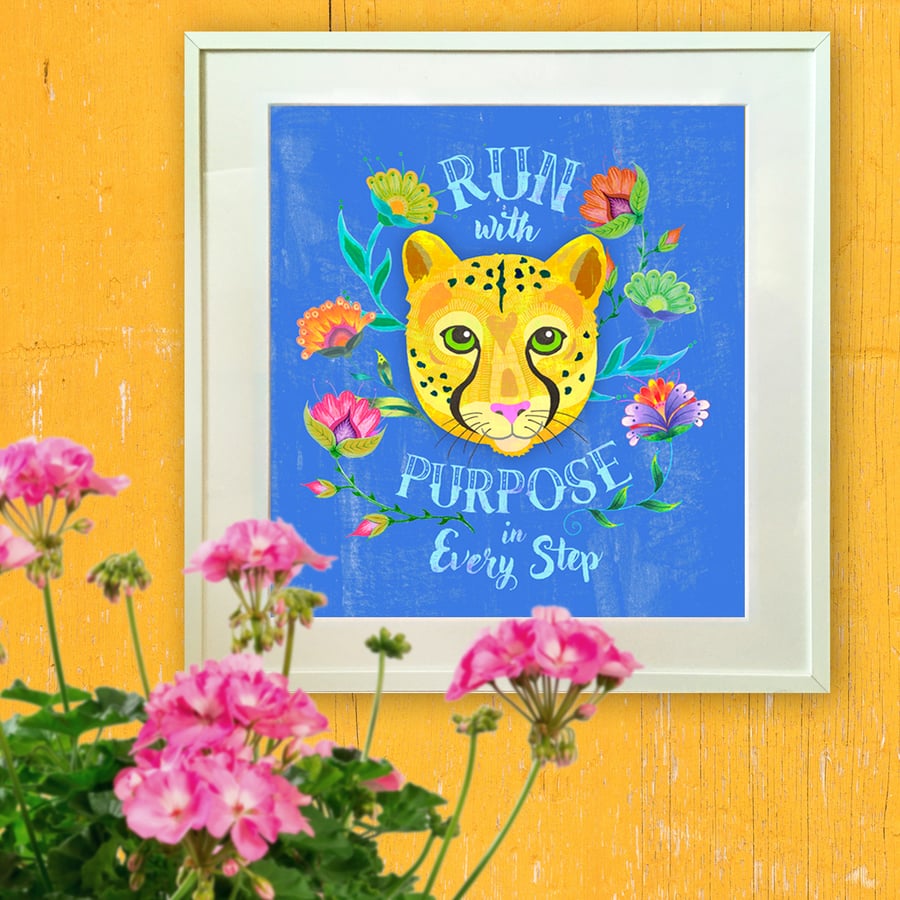 Cheetah Giclée Print