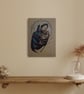 Ave Maria - Modern Abstract Virgin Mary Artwork  - Image 5