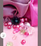 Sale: Eye-catching, Pink Roses Concert Ukulele Soft Case, Uke Gig Bag - Image 4