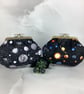 Space small clutch bag, Planets makeup bag, Pattern and chain options - Image 1