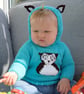 Knitting Pattern Baby Owl Hoodie.  Digital Pattern - Image 4