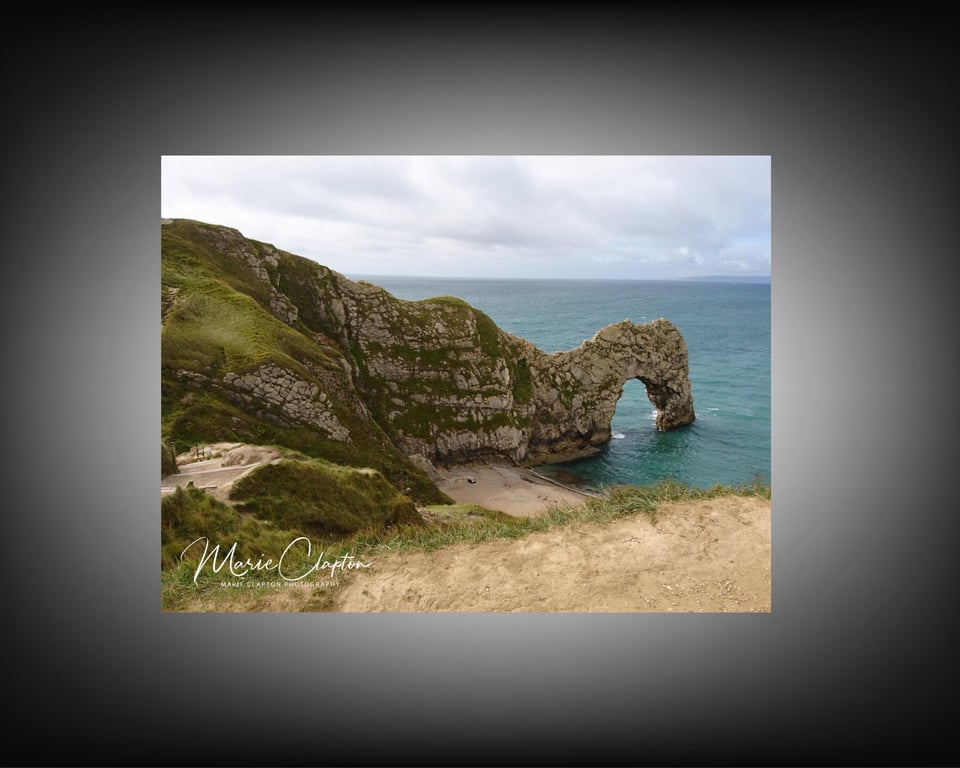 12x8 Inch Photo Print of Durdle Door Dorset