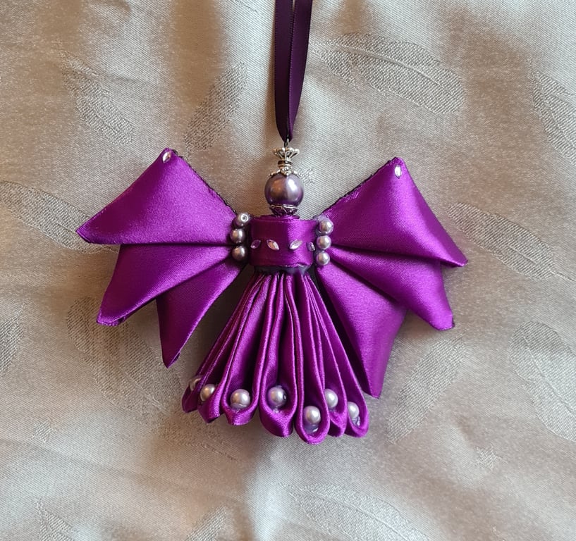 Ribbon Angel - Purple - Style 1