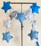 9 LARGE STAR GARLAND