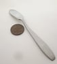 Spread love, butter spreader, hand stamped, stainless steel - Image 3