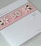 50th birthday card, paper quilling - Image 1