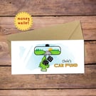 Car Fund Personalised Money Wallet Card - cash gift envelope