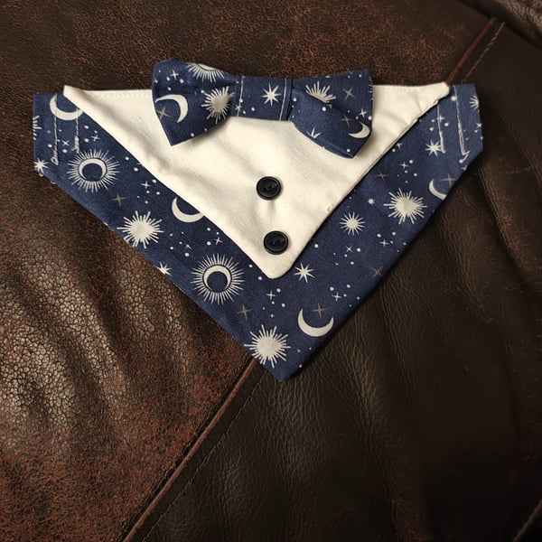 Handmade dog bandana 