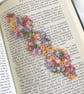 Summer Bookmark in Handmade Shuttle Tatting - Image 1
