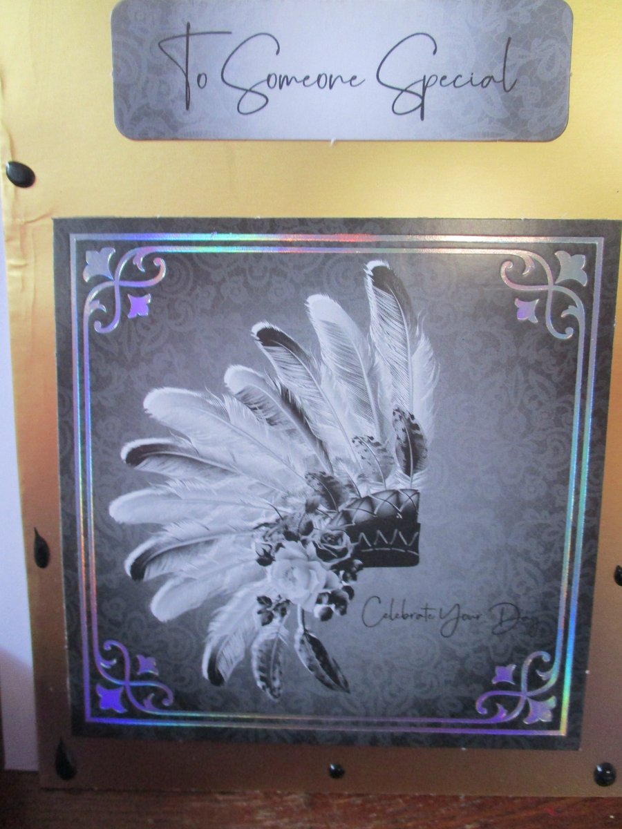 To Someone Special General Card with Indian Headdress
