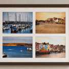 Weymouth Harbour Wall Art Print Set of 4 – Dorset Coastal Photography
