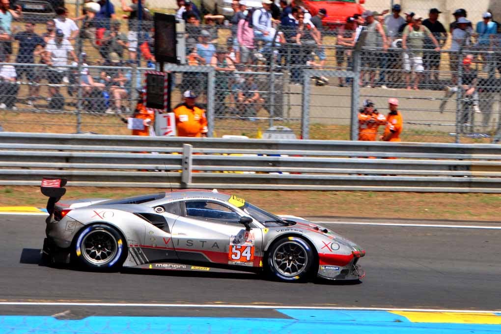 Ferrari 488 GTE EVO no54 24 Hours of Le Mans 2023 Photograph Print