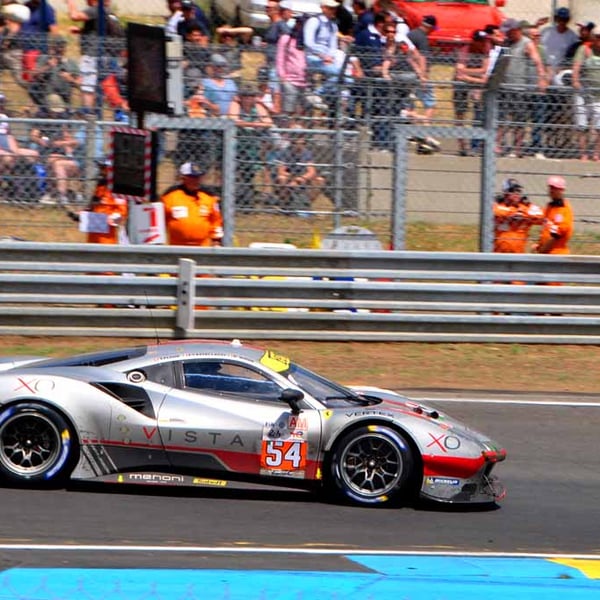 Ferrari 488 GTE EVO no54 24 Hours of Le Mans 2023 Photograph Print