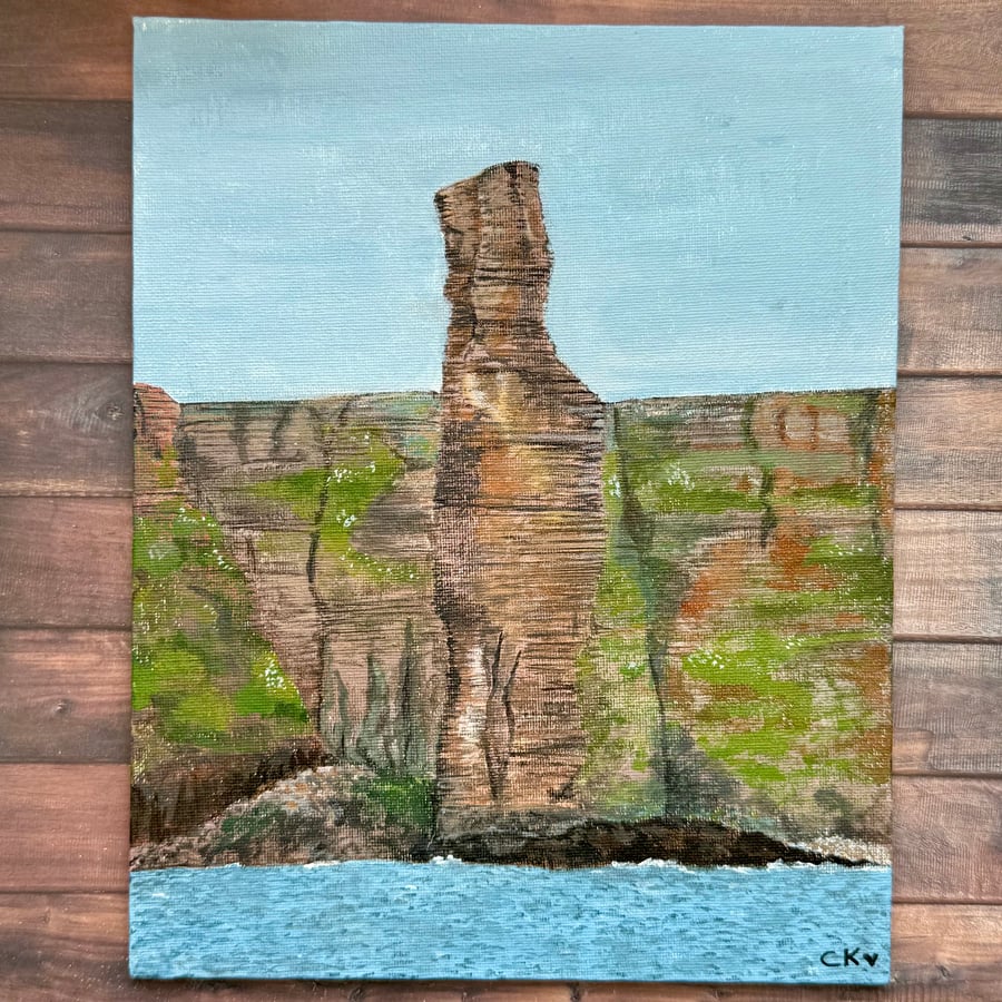 Old Man of Hoy Original Art
