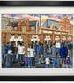 Fulham, Framed & Unframed Fine Art Print, Football Club FC Stadium Gift - Image 1
