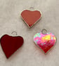 Stained glass small heart, RED - Image 4