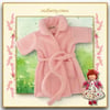 Cosy Pink Fleece Dressing Gown
