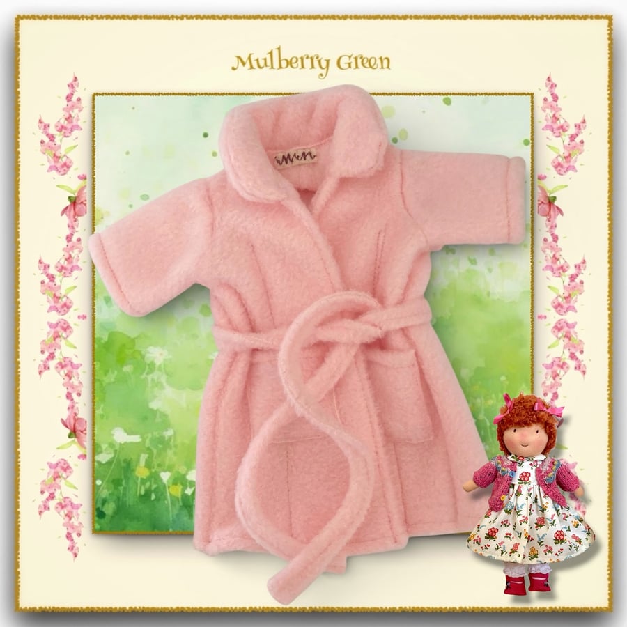 Cosy Pink Fleece Dressing Gown