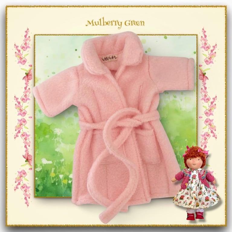 Cosy Pink Fleece Dressing Gown