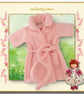 Cosy Pink Fleece Dressing Gown - Image 1