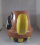 Ceramic Hand Painted Novelty Garden Home Flower Herb Plant Pot Planter Container - Image 2