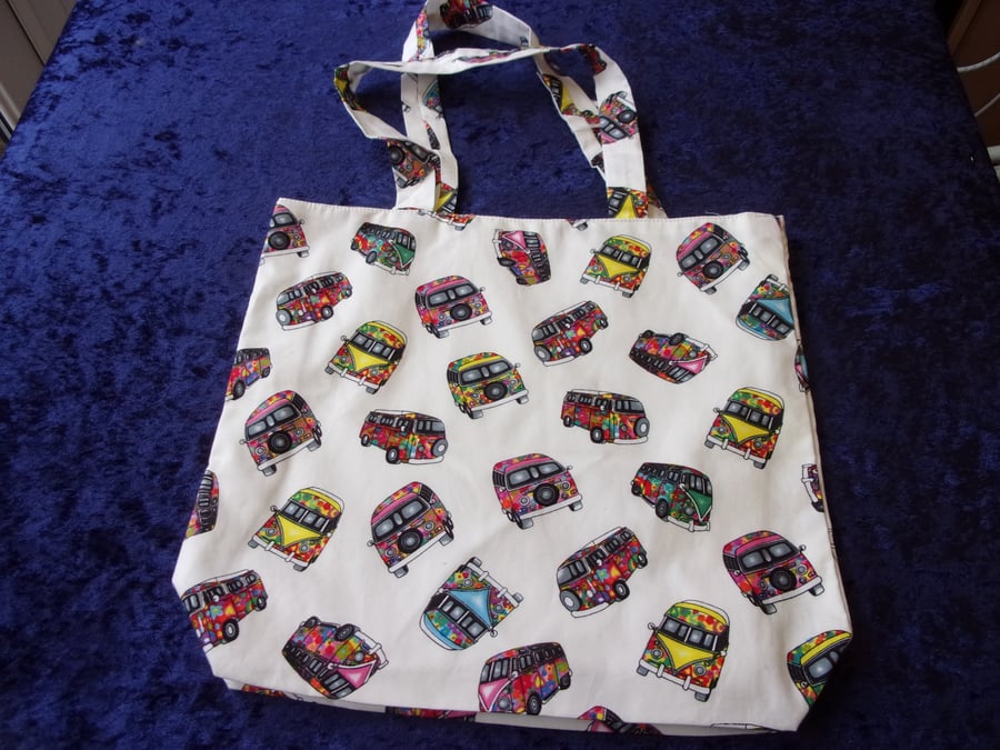 Handy Size Fabric Shopping Bag