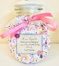 Thank You For Being Part Of My Story,  Rainbow Teacher Gift,  Personalised Hoop  - Image 5