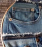 Handmade Denim Pocket Wall Hanging - Large - Image 6