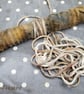 Eco Printed fine wool scarf leaves and Hopi sunflower Seeds - Image 10