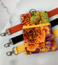 Floral phone case, Flower pouch, Detachable strap, 2 options - Image 8