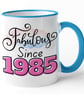 Personalised Birthday Year Mug Fabulous Since ( enter your year) - Image 6