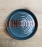 Olive dish (dark tourmaline green & copper) - Image 2