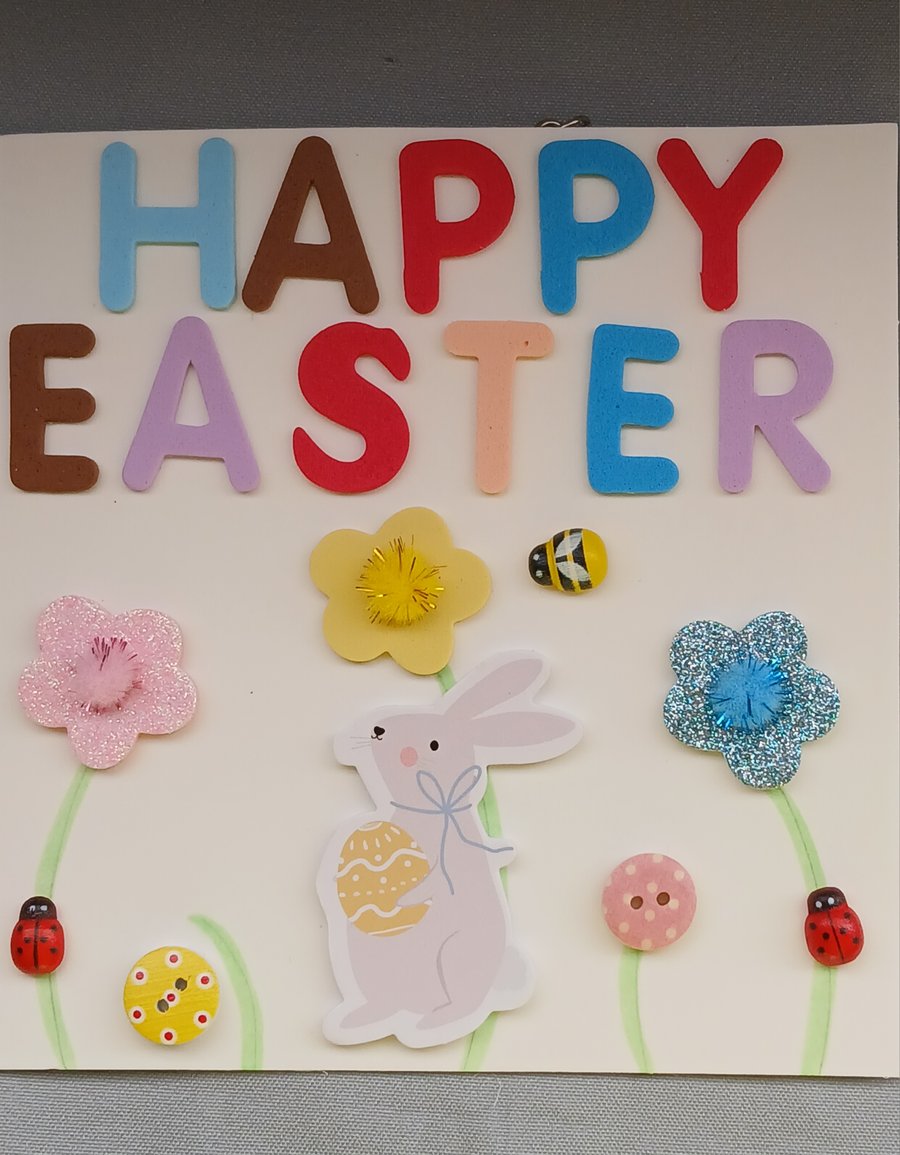 Handmade Easter card 