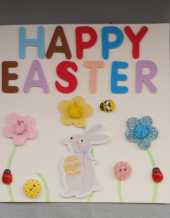 Handmade Easter card 