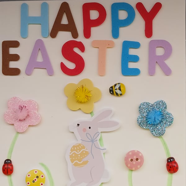 Handmade Easter card 
