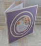Handmade card - Happiness blooms from within - Image 3