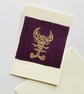 Zodiac Scorpio greeting card  - Image 8