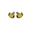 Yellow Submarine Beatles Mini Ear Studs resin Jewellery by EllyMental 