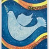 Christmas Dove, Blank ChristmasCard
